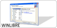 WinLibre est une slection rigoureuse de logiciels libres, gratuits et lgaux pour Windows 98, 2000, XP. WinLibre regroupe des logiciels de qualit en un produit complet et cohrent qui couvre vos besoins essentiels : Bureautique (entre autre Ooen Office et PDF crator), Internet, Multimdia, Cration et divers utilitaires, ...